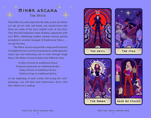 Buffy the Vampire Slayer Tarot Deck and Guidebook kit by Insight Editions, featuring illustrated tarot cards and instruction booklet.