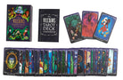 Disney Villains Tarot Deck and Guidebook kit by Insight Editions featuring illustrated villain-themed tarot cards and instruction booklet.