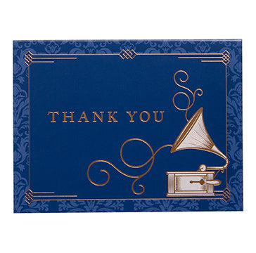 Set of 30 Downton Abbey thank you boxed cards by Insight Editions, featuring elegant vintage-inspired designs for special messages.
