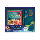 Encanto-themed cookbook and apron gift set by Insight Editions, featuring colorful illustrations and kitchen accessories.