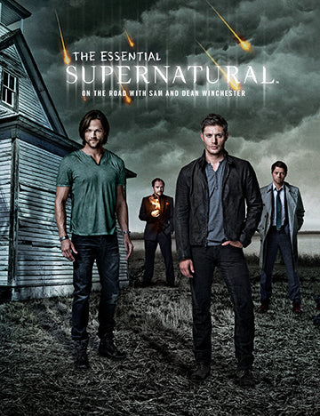 Insight Editions Supernatural puzzle and book set kit with a detailed cover and puzzle pieces featuring supernatural themes.