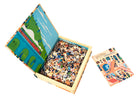 Insight Editions Exploring Hogwarts Puzzle and Book Set kit featuring a detailed puzzle and a magical Hogwarts-themed book.