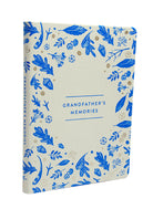Insight Editions grandfather's memories keepsake box and journal set with vintage-style box and journal for treasured memories