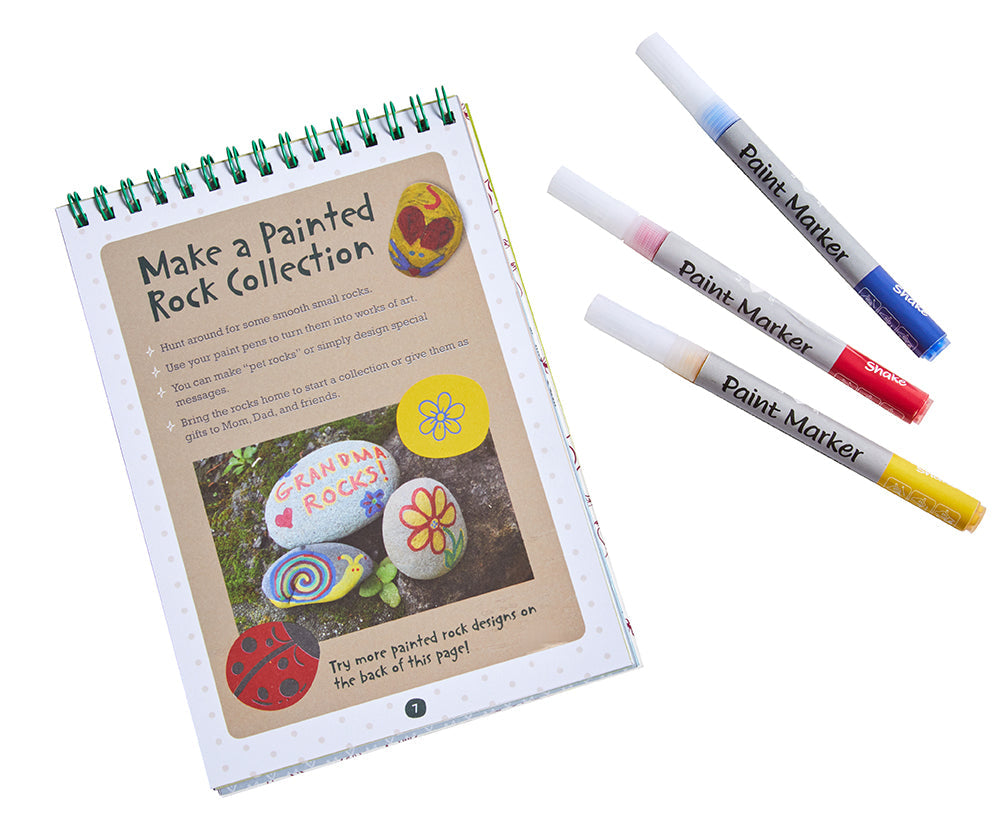 Grandma and Me Explore Outdoors Activity Kit by Insight Editions with colorful nature-themed supplies and activity guides.