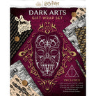 Harry Potter Dark Arts gift wrap and stationery set by Insight Editions featuring magical designs and themed accessories.