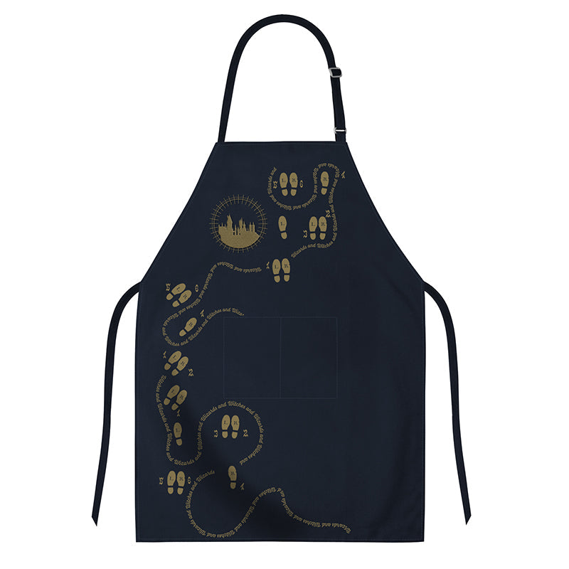 Harry Potter gift set with Christmas cookbook and themed apron from Insight Editions, featuring magical design and Harry Potter branding.