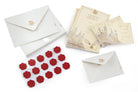 Harry Potter Hogwarts invitation set by Insight Editions, includes 30 enchanted-themed invitation cards and envelopes.