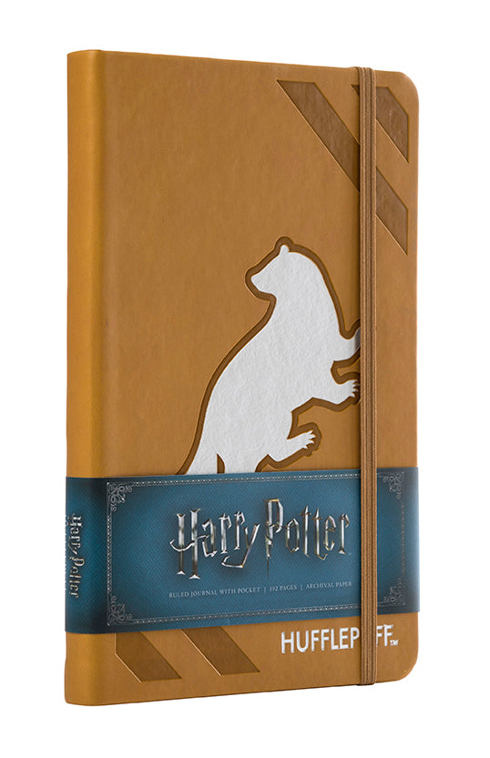 Harry Potter Hufflepuff boxed gift set kit by Insight Editions featuring themed items and accessories for fans of Hufflepuff house.