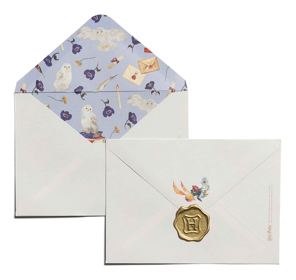 Harry Potter Magical World Invitation Set by Insight Editions, a kit with 30 wizard-themed invitations featuring magical designs.