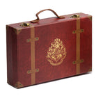 Insight Editions Harry Potter Platform 9-3/4 travel kit with themed accessories and packaging for magical travel enthusiasts.