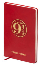 Harry Potter Platform 9-3/4 travel set kit by Insight Editions featuring themed accessories and collectibles for fans.