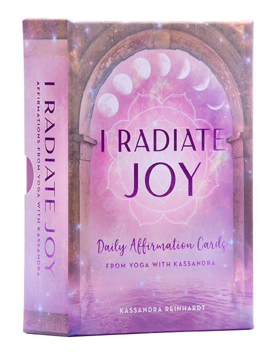 Insight Editions I Radiate Joy kit featuring colorful motivational cards and accessories for inspiring positivity.