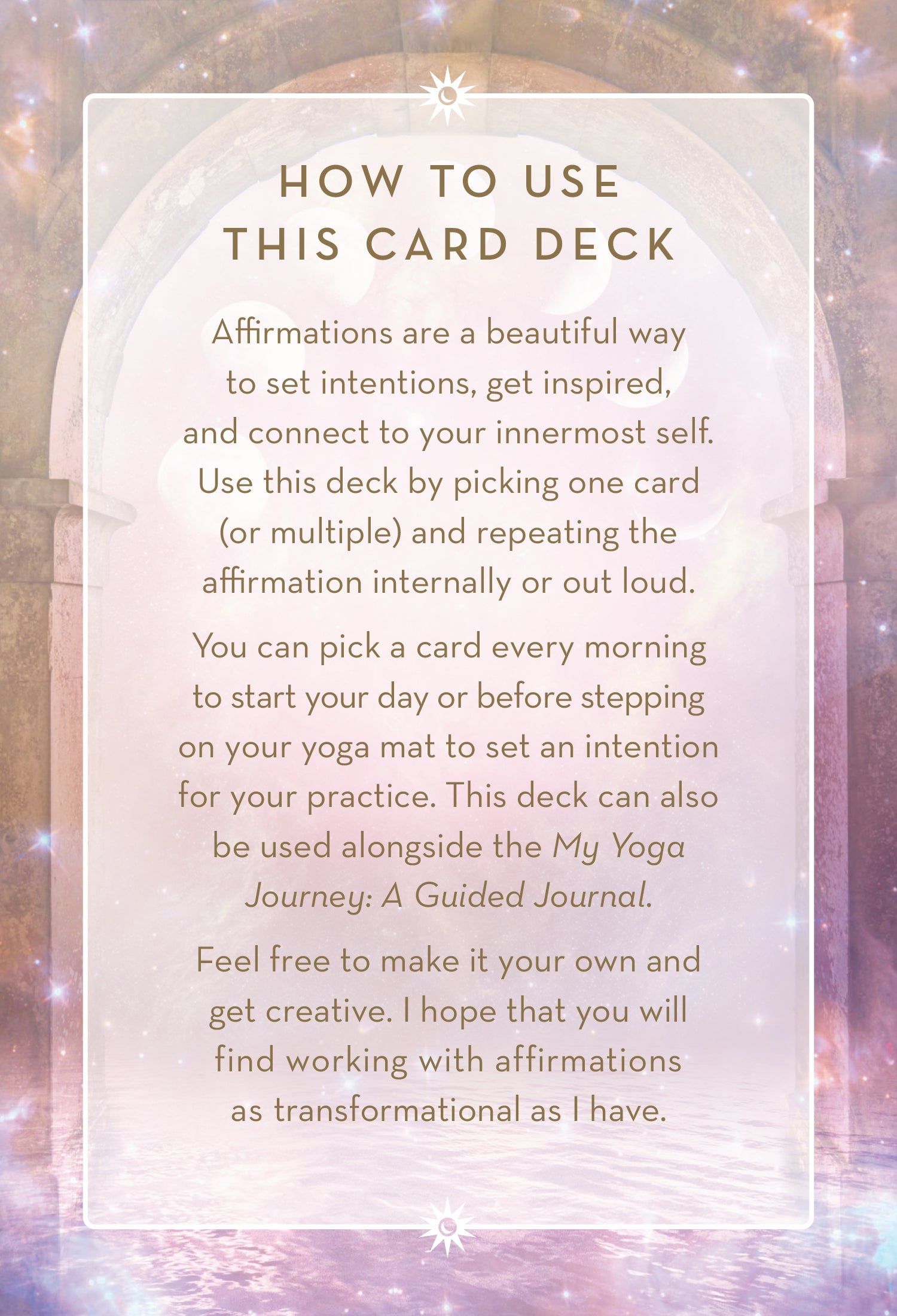 Insight Editions I Radiate Joy kit with colorful art supplies and inspirational materials for creative expression.