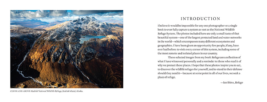Insight Editions Ian Shive Kodiak Refuge photography kit with images and materials related to wilderness and nature photography.