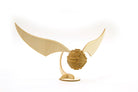 Insight Editions Harry Potter Golden Snitch 3D wood model kit with book, featuring detailed craftsmanship and collectible design.