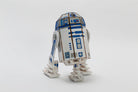 IncrediBuilds Star Wars R2-D2 3D wood model kit with book, featuring detailed R2-D2 design and assembly parts.