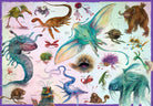 Insight Editions Jim Henson's The Dark Crystal bestiary puzzle and book set, featuring detailed illustrations and mystical creature designs.