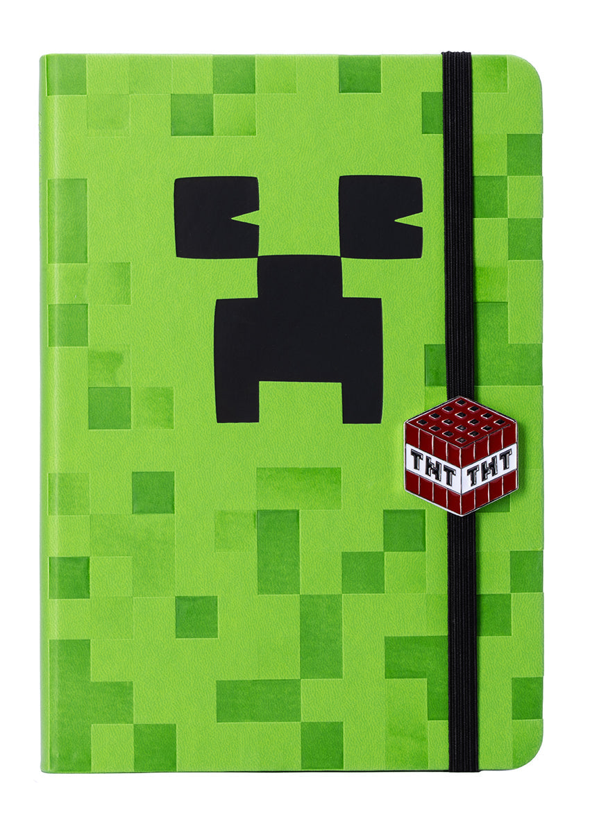 Minecraft Creeper Deluxe Gift Set kit from Insight Editions featuring themed collectibles and accessories.
