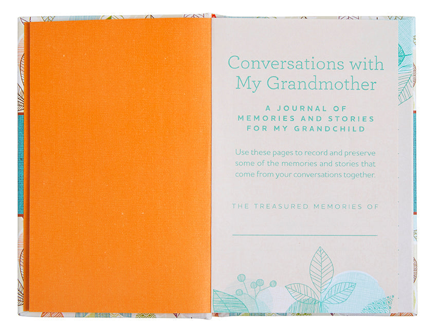 Questions for My Grandmother kit by Insight Editions, featuring a set of cards with thoughtful prompts for family conversations.