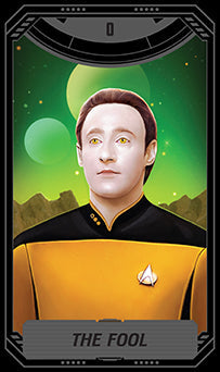Star Trek: The Next Generation tarot deck and guidebook kit by Insight Editions with themed cards and instructional guide