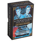 Supernatural Tarot Deck and Guidebook kit by Insight Editions featuring illustrated tarot cards and a detailed guidebook.