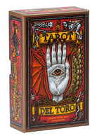 Tarot del Toro kit by Insight Editions featuring a detailed illustrated tarot card deck cover.
