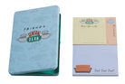 Friends Central Perk sticky note tin set by Insight Editions, featuring themed notes inside a decorative tin for stationery lovers.