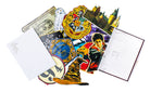 Harry Potter boxed die-cut note cards set of 12 by Insight Editions, featuring wizard-themed stationery with magical designs.