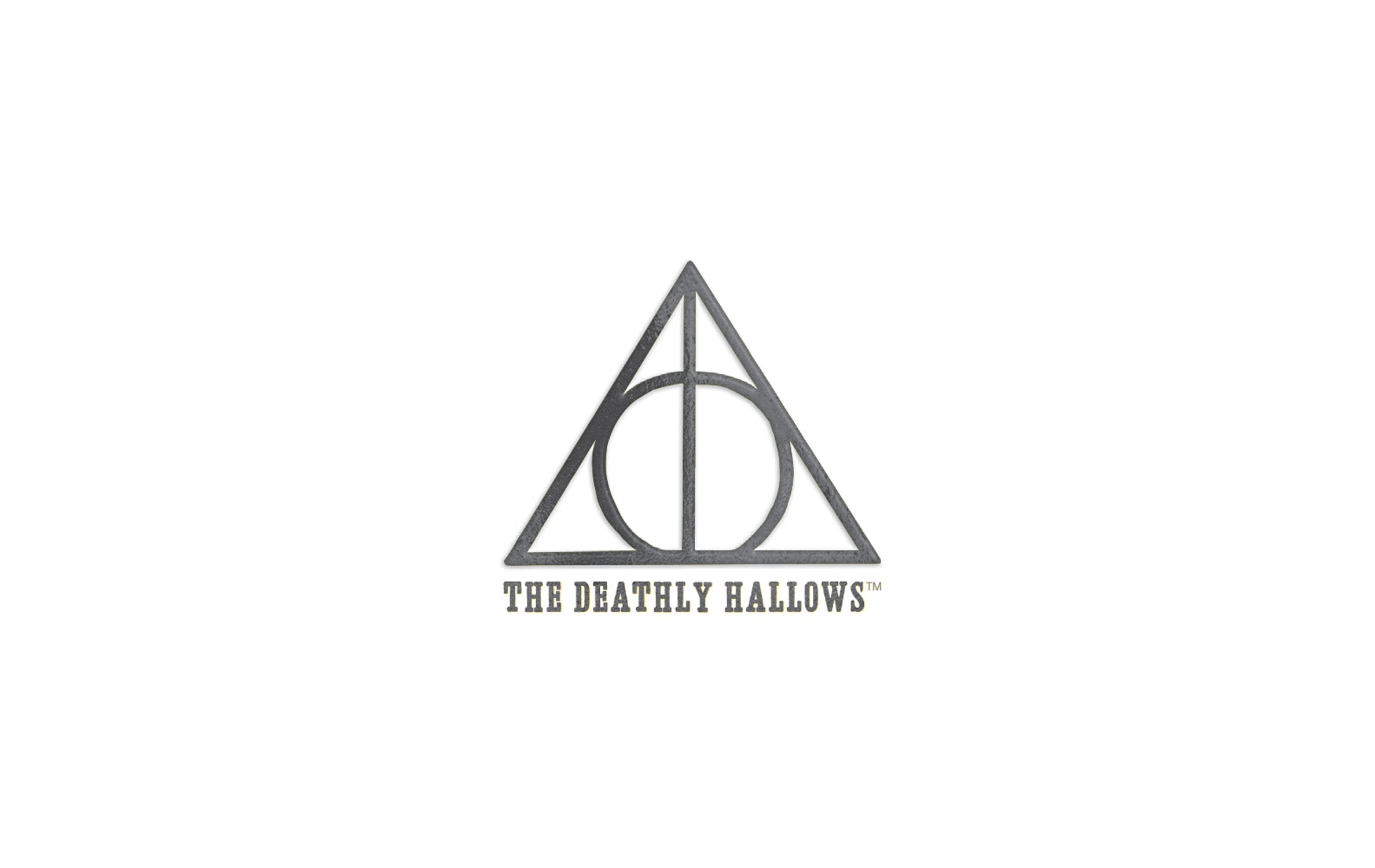 Set of 10 Harry Potter Deathly Hallows foil note cards by Insight Editions, featuring magical stationery design.