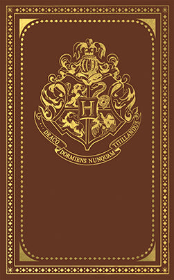 Harry Potter Hogwarts stationery set with wizard-themed desk accessories and pen from Insight Editions.