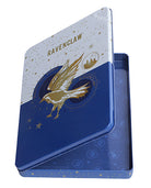 Harry Potter Ravenclaw constellation postcard tin set with 20 colorful stationery postcards in a decorative metal tin.