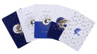 Set of 20 Harry Potter Ravenclaw constellation postcards in a collectible tin from Insight Editions, ideal for stationery and gifts.