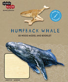 IncrediBuilds Humpback Whale animal collection kit from Insight Editions, featuring a gift stationery set with whale illustrations.