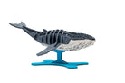IncrediBuilds Animal Collection Humpback Whale kit featuring a detailed paper model for gift and stationery use.