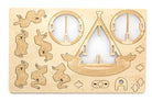 Harry Potter Deathly Hallows IncrediBuilds Emblematics kit with stationery and collectible emblems from Insight Editions.