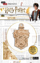 Harry Potter Slytherin IncrediBuilds Emblematics kit by Insight Editions, featuring wizard-themed stationery and collectible elements.