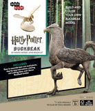 IncrediBuilds Harry Potter Buckbeak 3D wood model kit with booklet, featuring detailed Buckbeak figure and packaging.