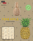IncrediBuilds Pineapple hobby collection kit with stationery and gift items, featuring colorful pineapple illustrations and craft materials.