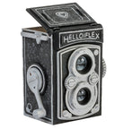 IncrediBuilds Vintage Camera kit from Insight Editions, detailed cardboard model for hobby and stationery enthusiasts.