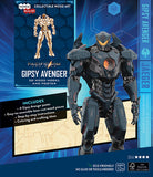 IncrediBuilds Pacific Rim Uprising Gipsy Avenger 3D wood model kit with poster, featuring detailed Gipsy Avenger robot design.