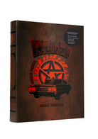 Inside view of the Supernatural Deluxe Note Card Set by Insight Editions, featuring themed stationery and a keepsake box.
