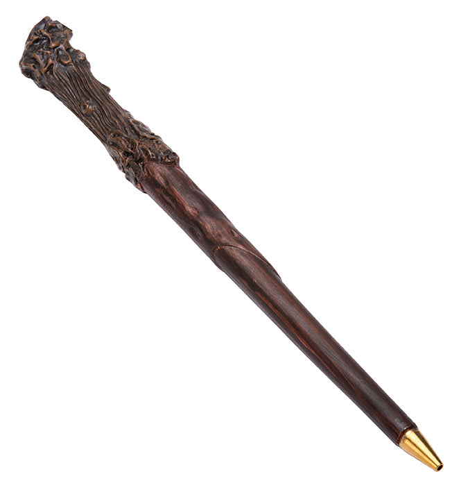 Hardbound Harry Potter Hogwarts Acceptance Letter journal with matching wand pen set by Insight Editions, featuring magical designs.