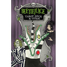 Beetlejuice Tarot Deck and Guide kit with softbound book featuring spooky illustrations and tarot card designs by Insight Editions.