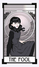 Christina Ricci's Cat Full of Spiders Tarot Deck and Guidebook kit, softbound edition with illustrated cards and guidebook from Insight Editions