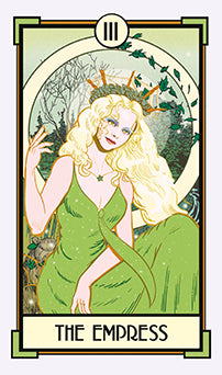 Christina Ricci's Cat Full of Spiders Tarot Deck and Guidebook kit with softbound guide in a visually detailed box.