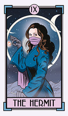 Christina Ricci's Cat Full of Spiders tarot deck and guidebook in a softbound kit by Insight Editions, featuring illustrated cards and guide.