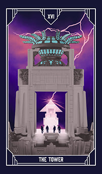 Ghostbusters Tarot Deck and Guidebook kit with softbound packaging, featuring Ghostbusters-themed tarot cards and instructional guide.