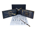 Limited edition Harry Potter wand collection by Insight Editions, featuring detailed covers and unique designs inspired by the series.