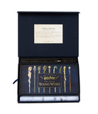 Limited edition Harry Potter wand collection by Insight Editions, featuring intricately crafted wizard wands on display.