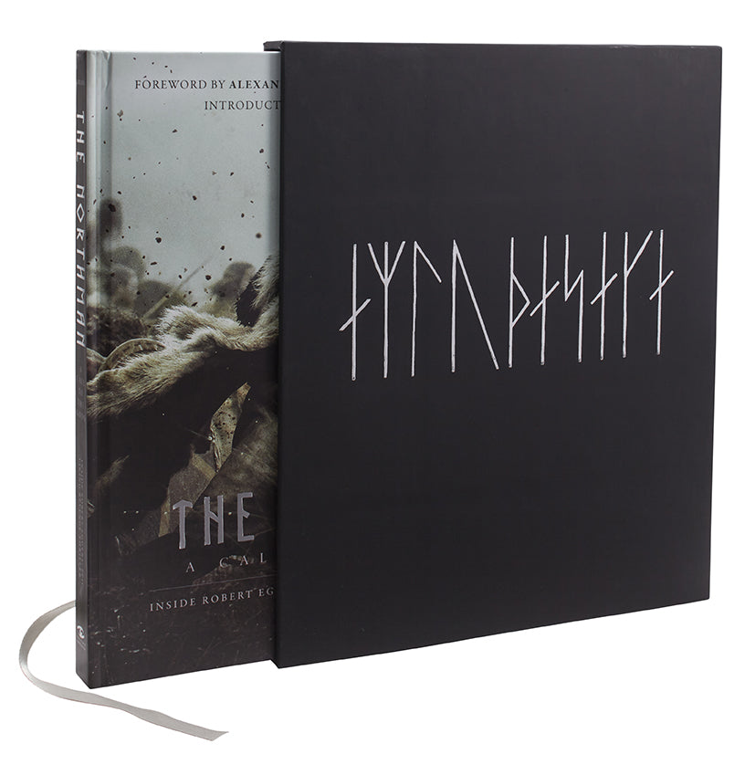 Limited edition The Northman book by Insight Editions featuring detailed cover art and exclusive design elements.